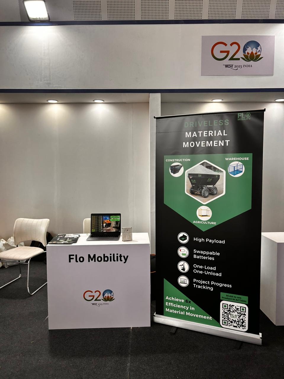 Flo Mobility at G20 2023 summit in Gandhinagar